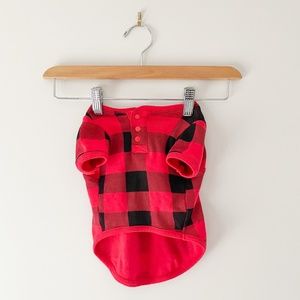 Hatley x Indigo // Buffalo Plaid Dog Pajamas
